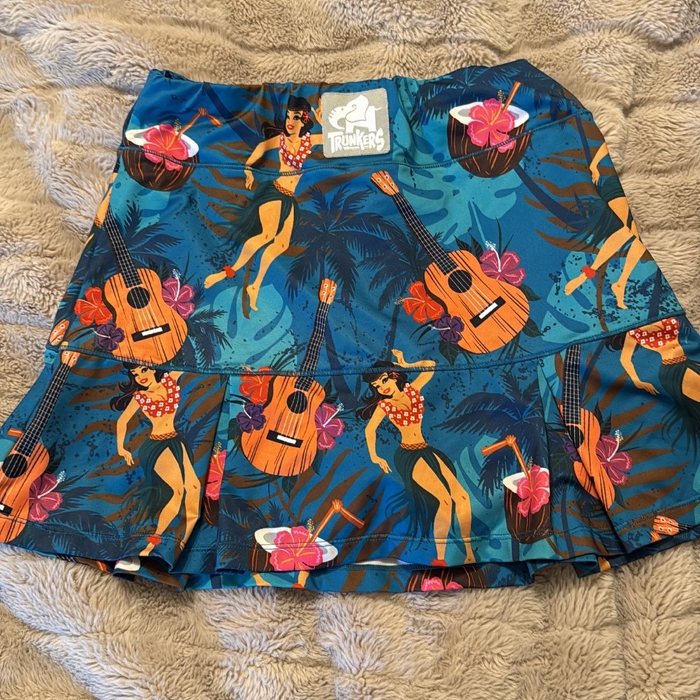 Trunkers Surf Style Hula Lounge Skort